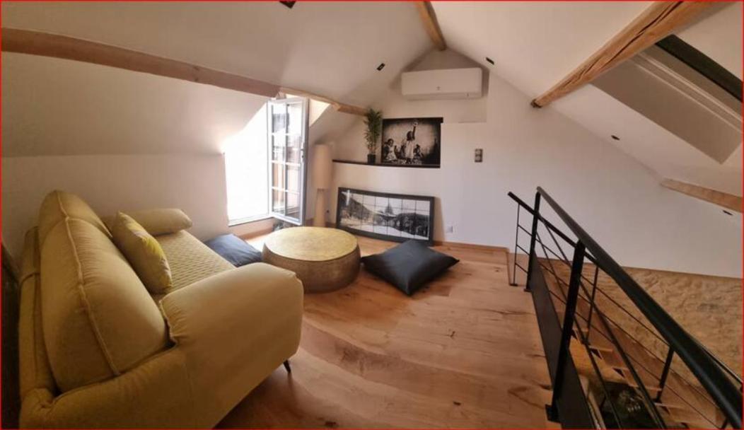 Appartement Avec Terrasse & Parking Sarlat Centre Exterior foto